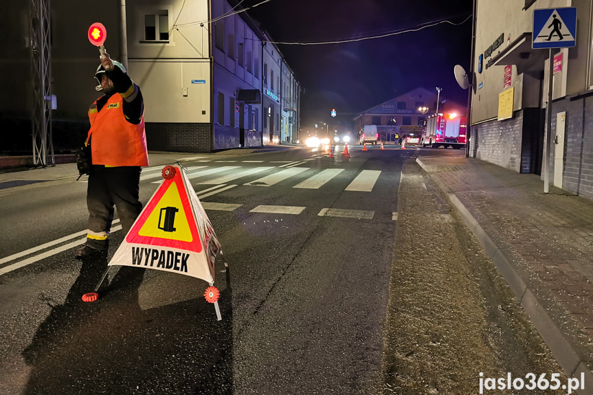 Potrącenie kobiety w Kołaczycach