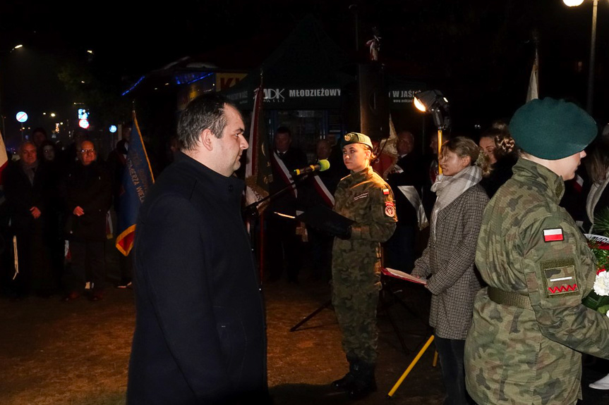 Powiatowe obchody Dnia Pamięci Ofiar Stanu Wojennego w Jaśle