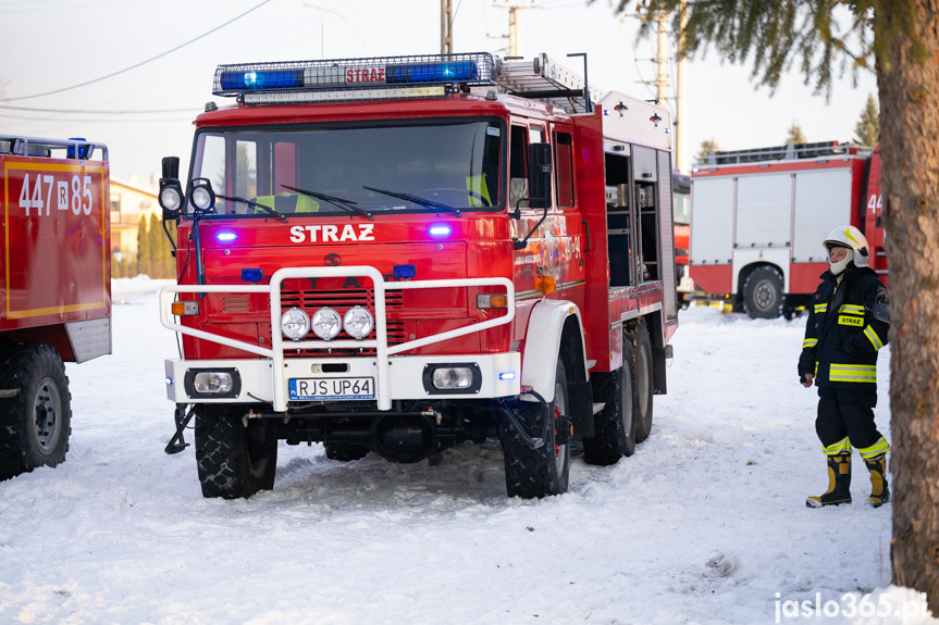 Pożar w jednym z zakładów w Jaśle