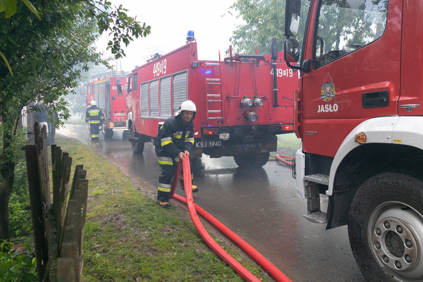 Pożar w Samoklęskach