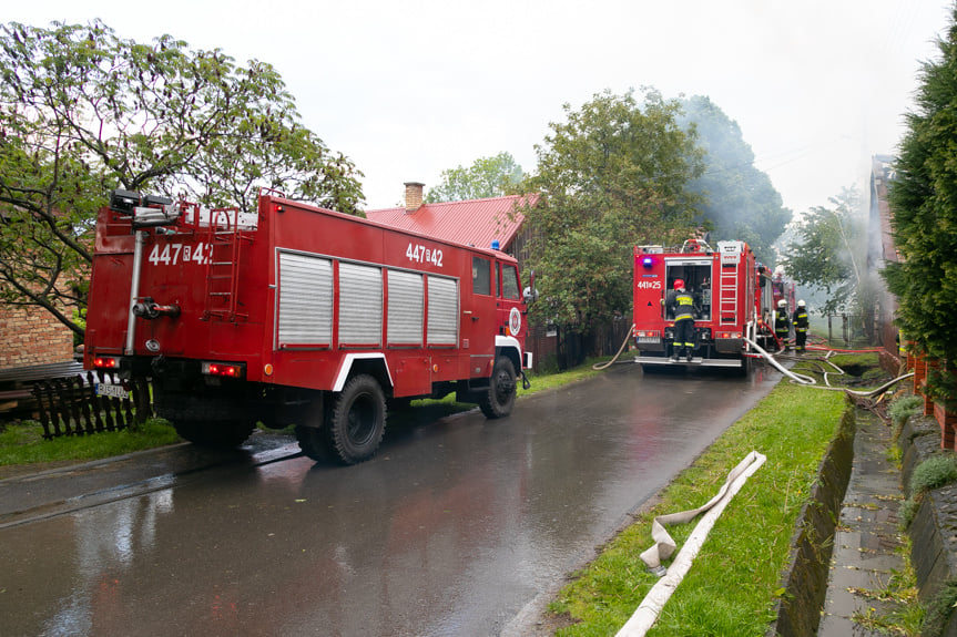 Pożar w Samoklęskach