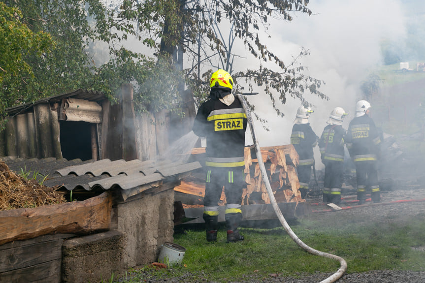 Pożar w Samoklęskach