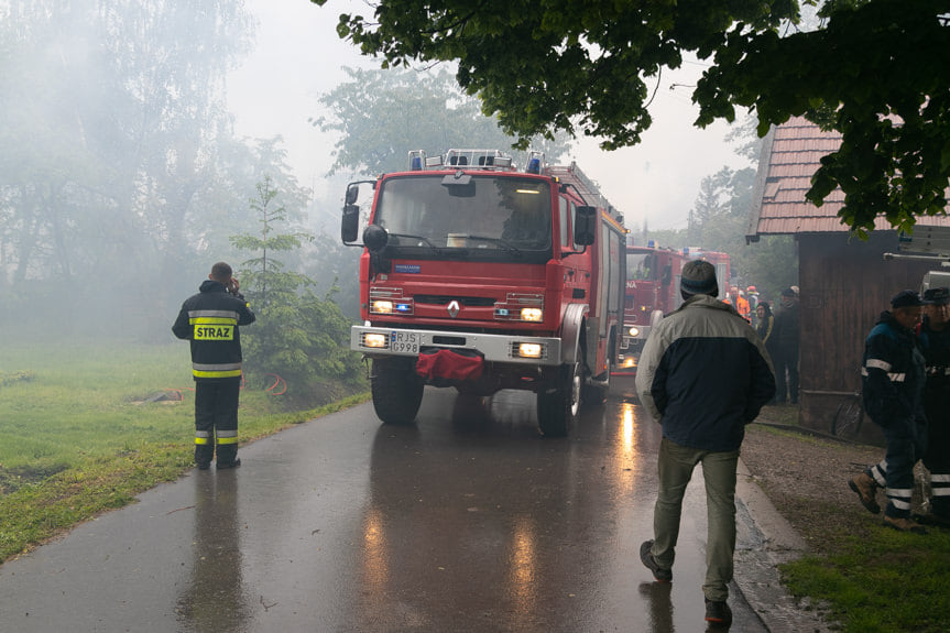 Pożar w Samoklęskach