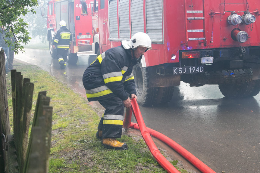 Pożar w Samoklęskach