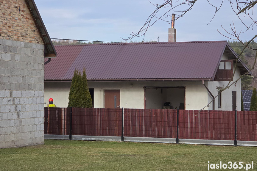 Pożar w stolarni w Zawadce Osieckiej