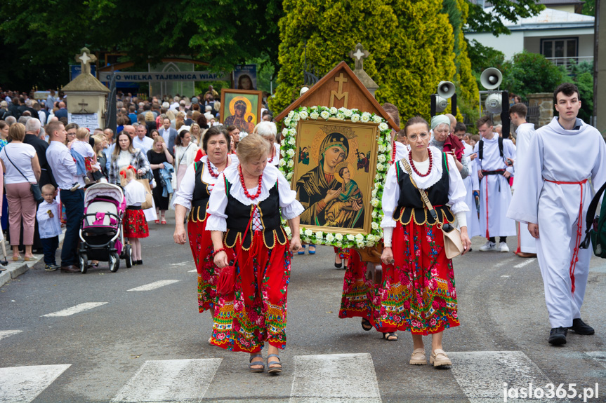 Procesja Bożego Ciała w Jaśle