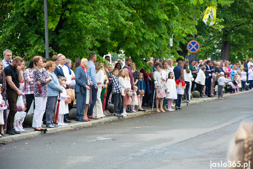 Procesja Bożego Ciała w Jaśle