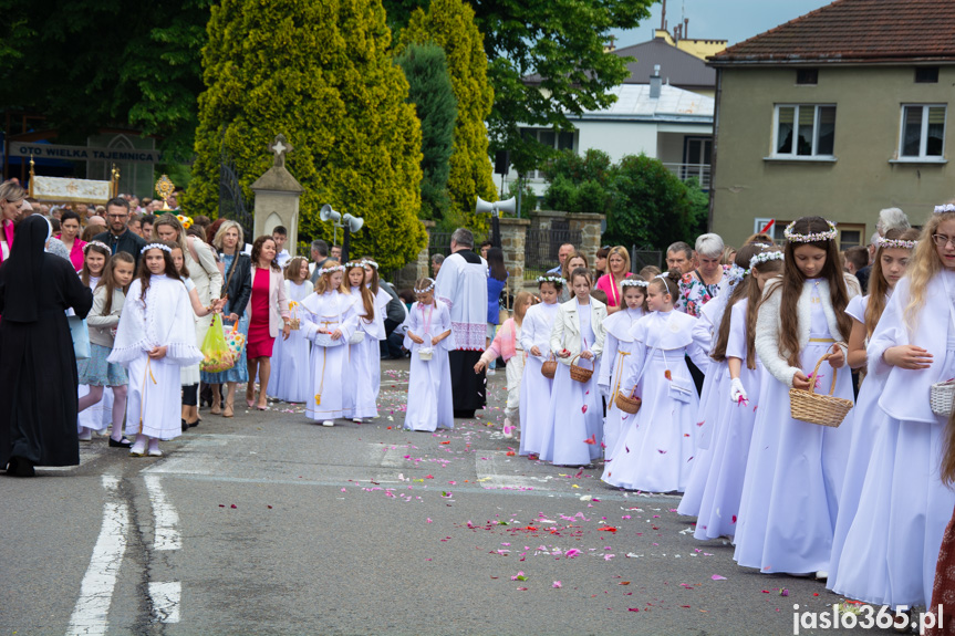 Procesja Bożego Ciała w Jaśle