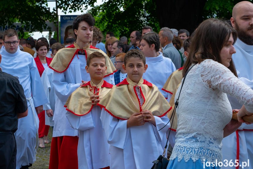 Procesja Bożego Ciała w Jaśle