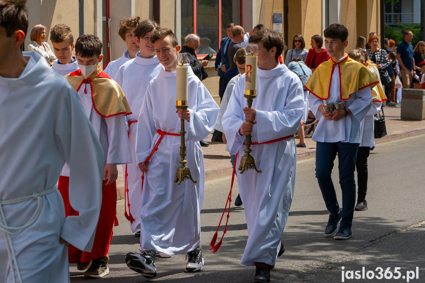 Procesja Bożego Ciała w Jaśle