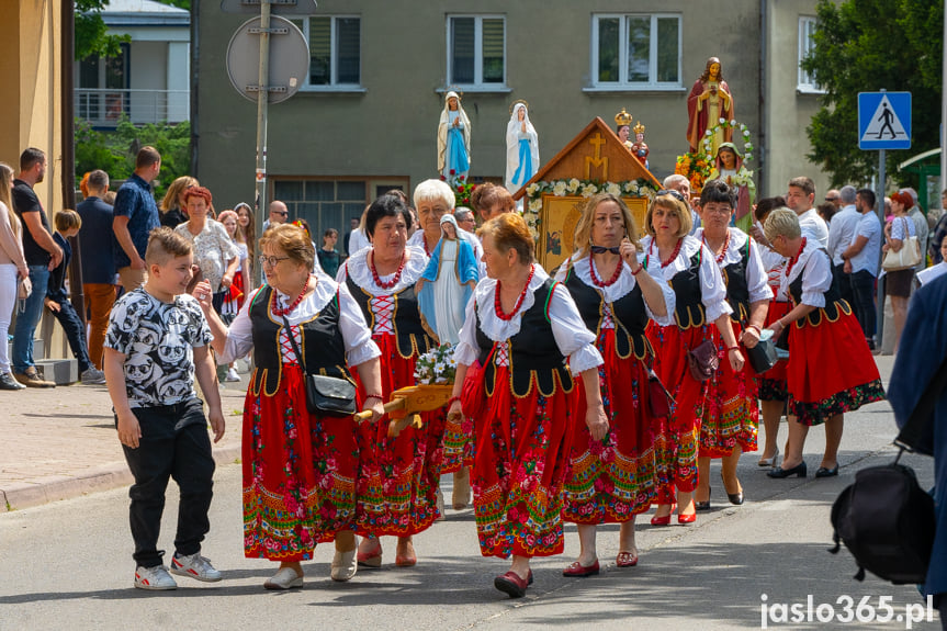 Procesja Bożego Ciała w Jaśle