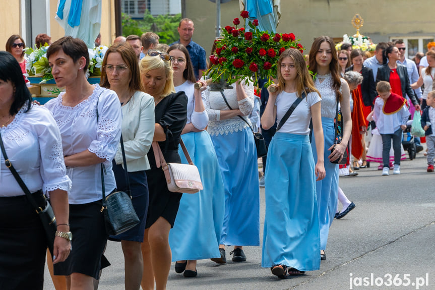 Procesja Bożego Ciała w Jaśle