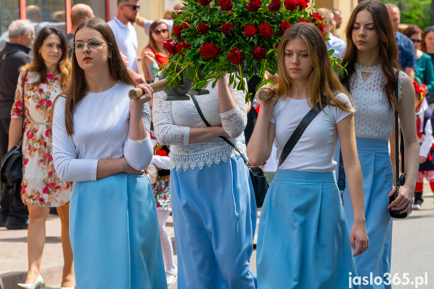 Procesja Bożego Ciała w Jaśle