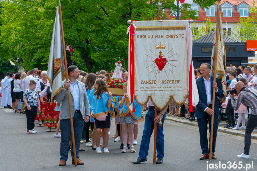 Procesja Bożego Ciała w Jaśle