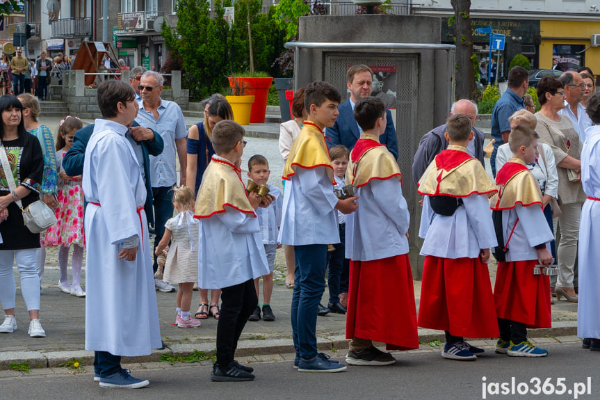 Procesja Bożego Ciała w Jaśle