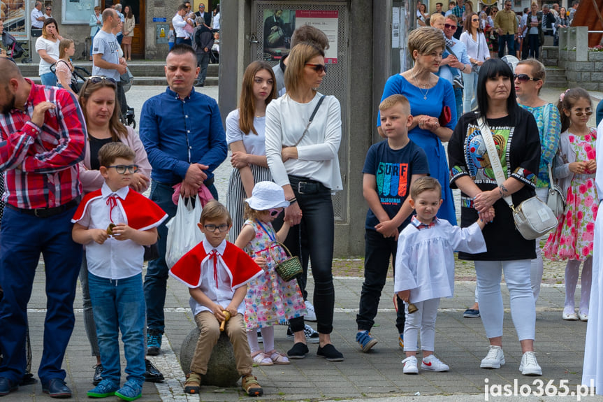 Procesja Bożego Ciała w Jaśle