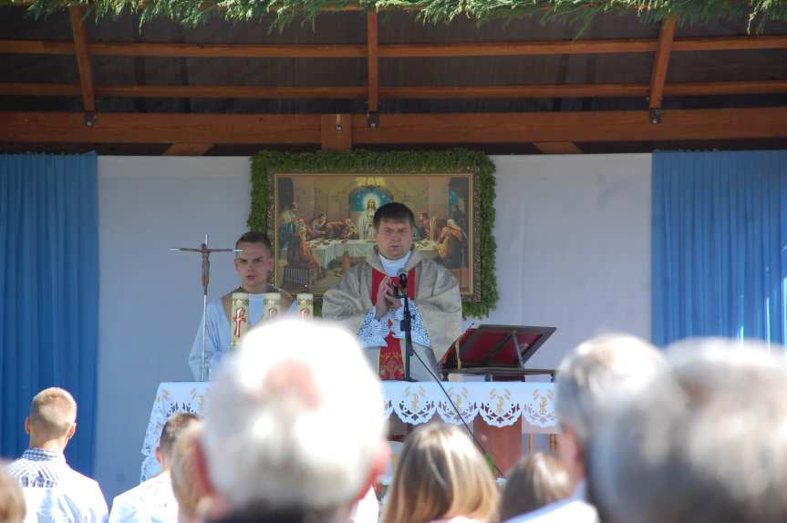 Procesja Bożego Ciała z Sadek do Nienaszowa