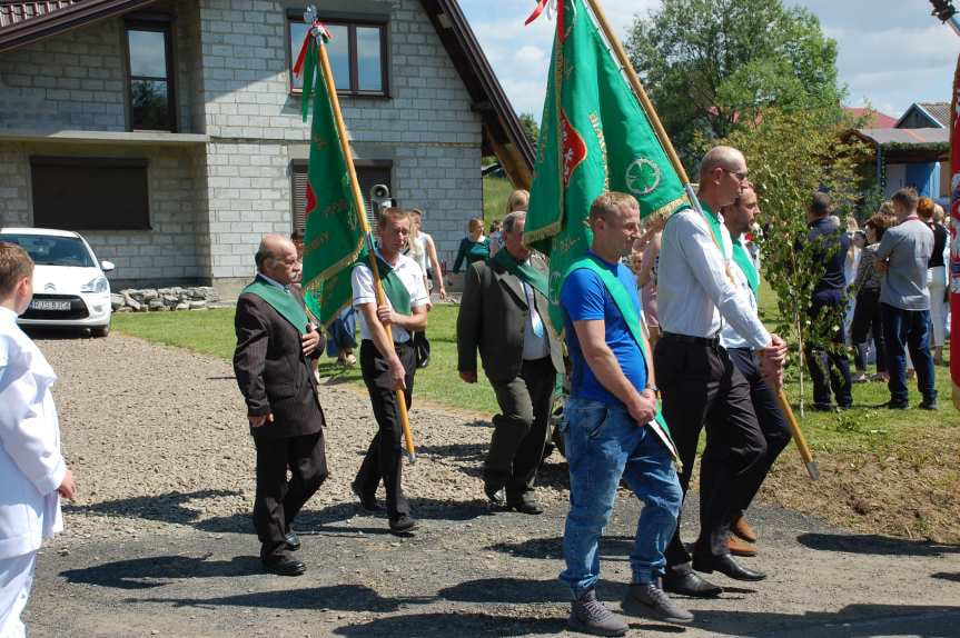 Procesja Bożego Ciała z Sadek do Nienaszowa