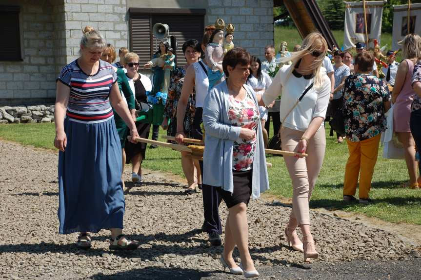 Procesja Bożego Ciała z Sadek do Nienaszowa