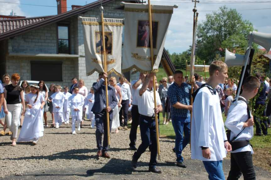 Procesja Bożego Ciała z Sadek do Nienaszowa