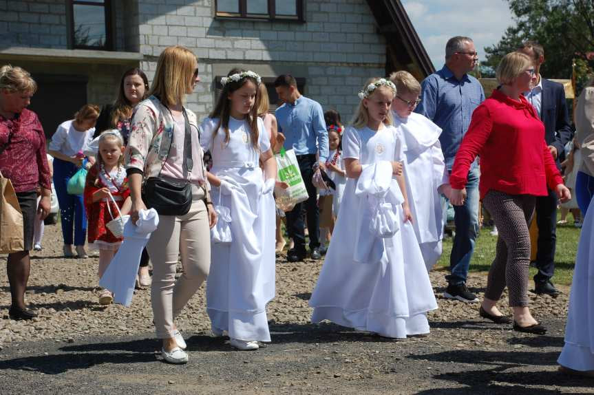 Procesja Bożego Ciała z Sadek do Nienaszowa