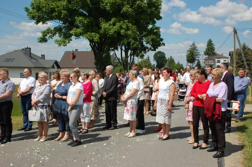 Procesja Bożego Ciała z Sadek do Nienaszowa