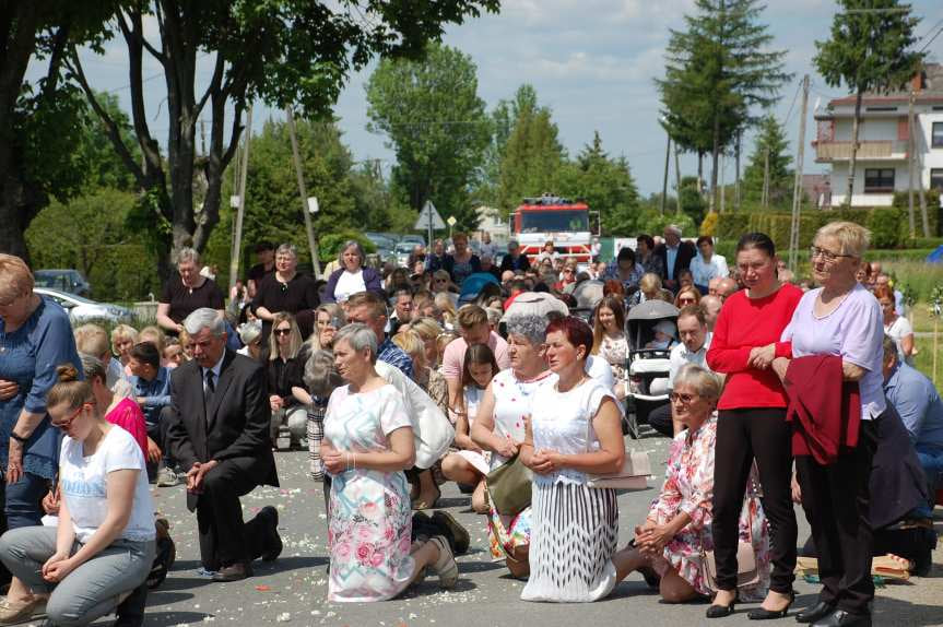 Procesja Bożego Ciała z Sadek do Nienaszowa