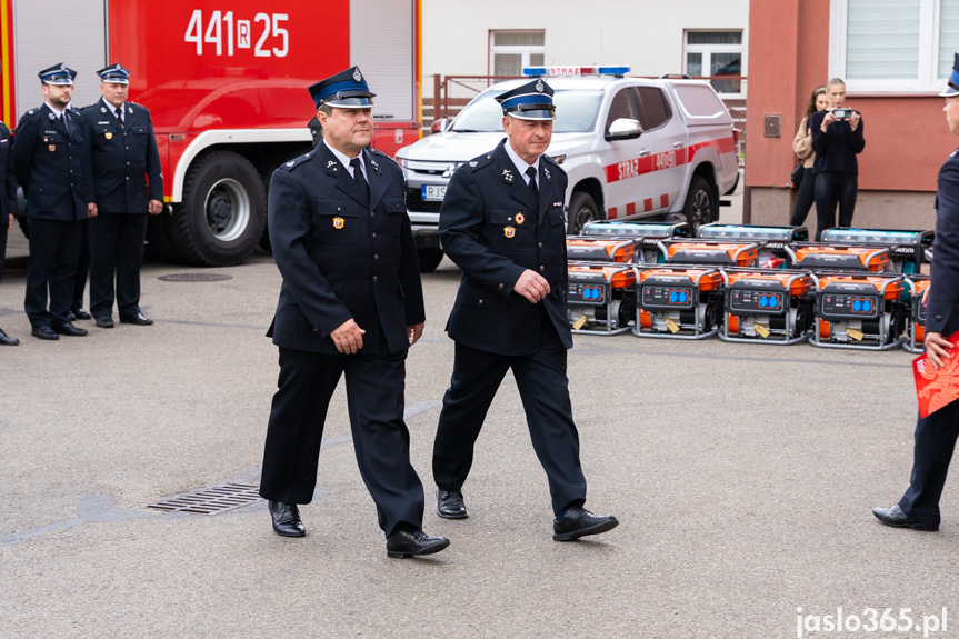 Przekazanie agregatów w Jaśle