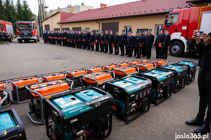 Przekazanie agregatów w Jaśle