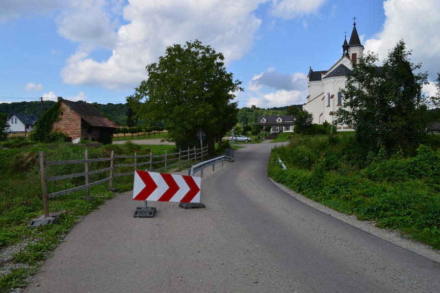 Przepust w Warzycach już przejezdny