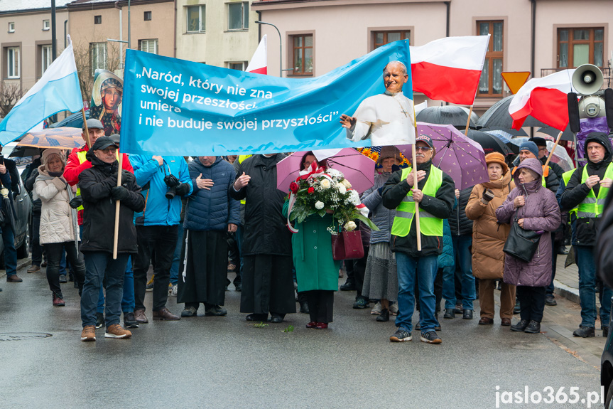 Przez Jasło przeszedł Marsz Papieski