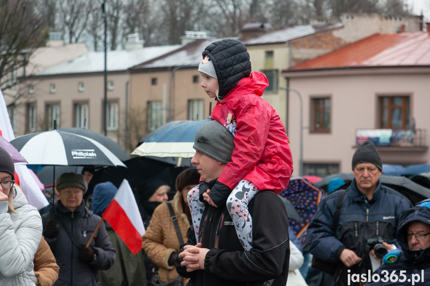 Przez Jasło przeszedł Marsz Papieski