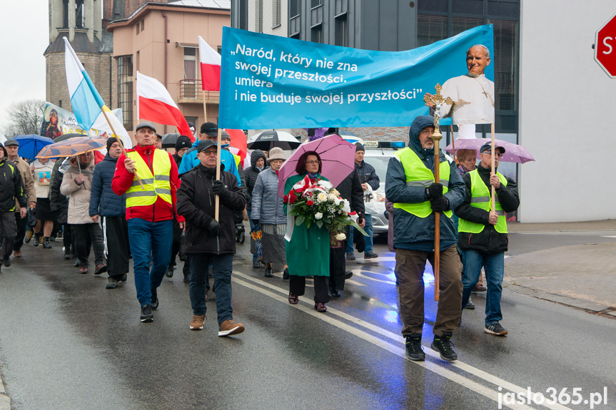 Przez Jasło przeszedł Marsz Papieski