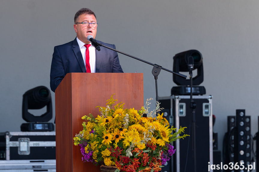 Rozpoczęcie dożynek powiatowych w Osieku Jasielskim