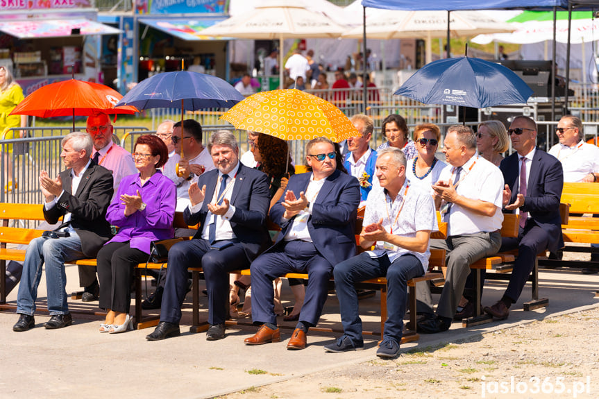 Rozpoczęcie dożynek powiatowych w Osieku Jasielskim