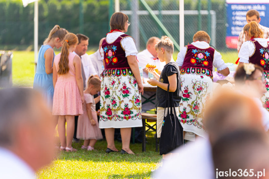 Rozpoczęcie dożynek powiatowych w Osieku Jasielskim