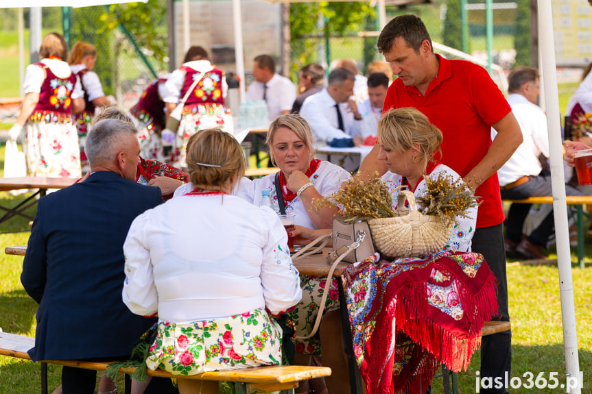 Rozpoczęcie dożynek powiatowych w Osieku Jasielskim