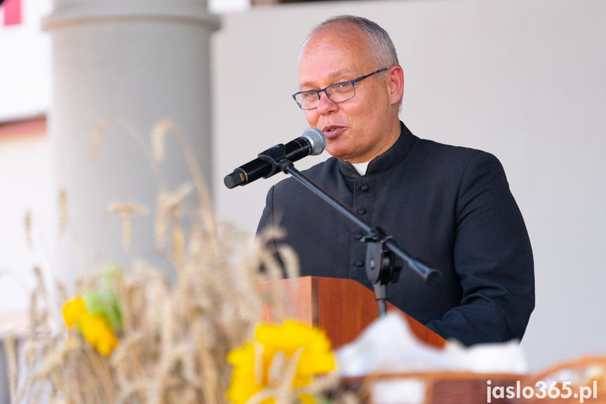 Rozpoczęcie dożynek powiatowych w Osieku Jasielskim