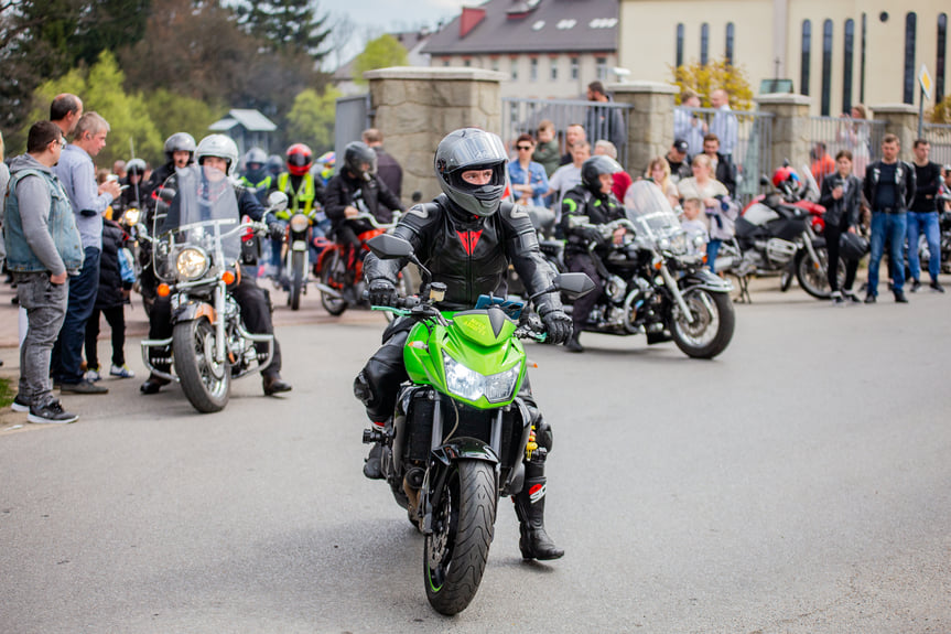 Rozpoczęcie sezonu motocyklowego w Dębowcu