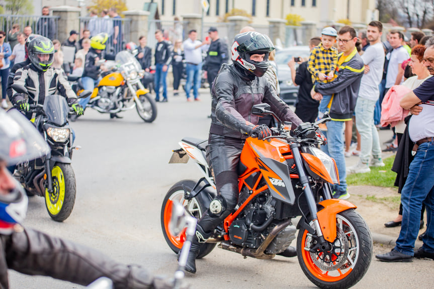 Rozpoczęcie sezonu motocyklowego w Dębowcu