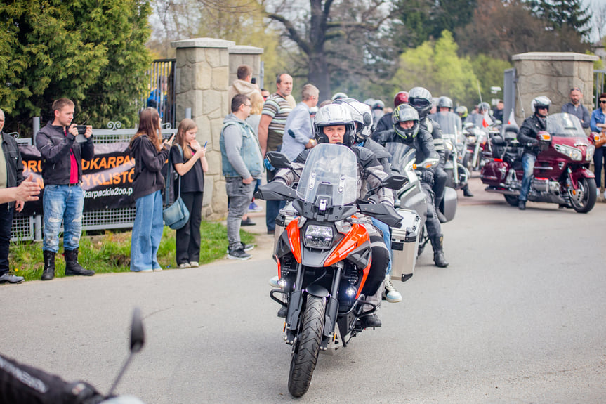 Rozpoczęcie sezonu motocyklowego w Dębowcu