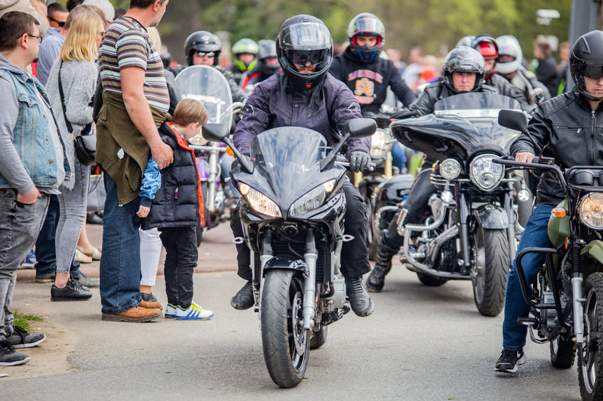 Rozpoczęcie sezonu motocyklowego w Dębowcu