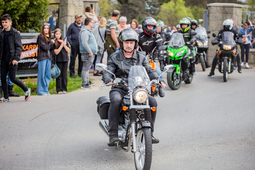 Rozpoczęcie sezonu motocyklowego w Dębowcu