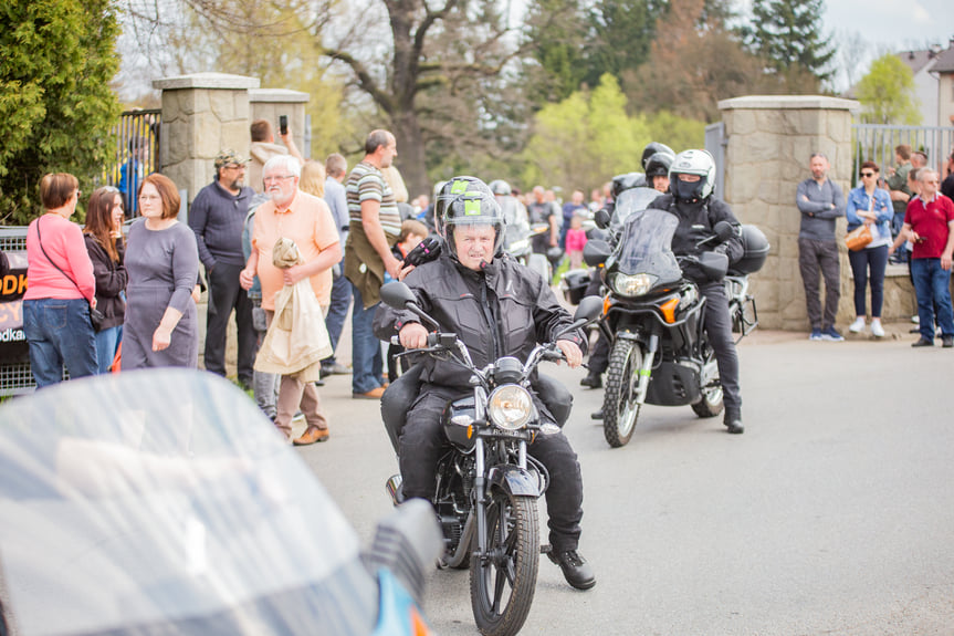 Rozpoczęcie sezonu motocyklowego w Dębowcu