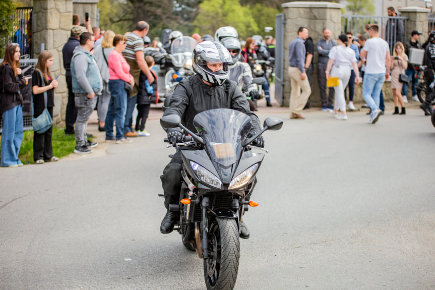 Rozpoczęcie sezonu motocyklowego w Dębowcu