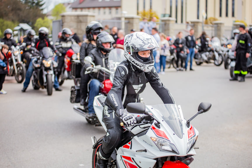 Rozpoczęcie sezonu motocyklowego w Dębowcu