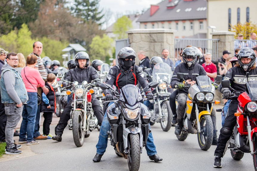 Rozpoczęcie sezonu motocyklowego w Dębowcu