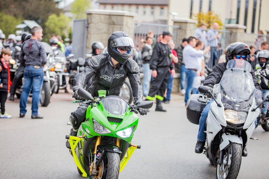 Rozpoczęcie sezonu motocyklowego w Dębowcu