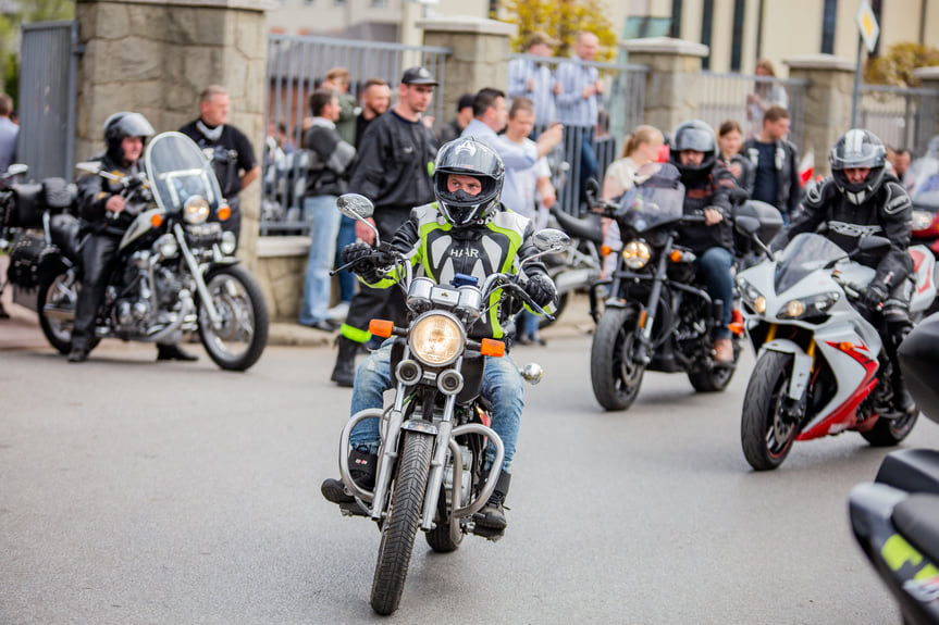 Rozpoczęcie sezonu motocyklowego w Dębowcu