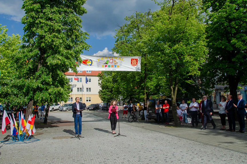 Rozpoczęcie XXI Międzynarodowego Festiwalu Sportu w Jaśle